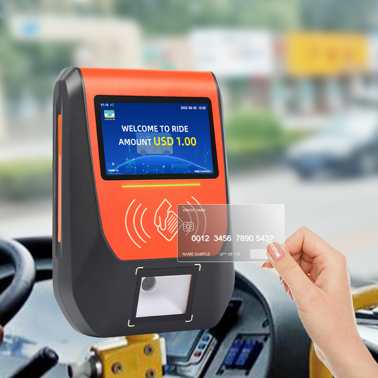 Onboard RFID NFC QR Ticket Validator