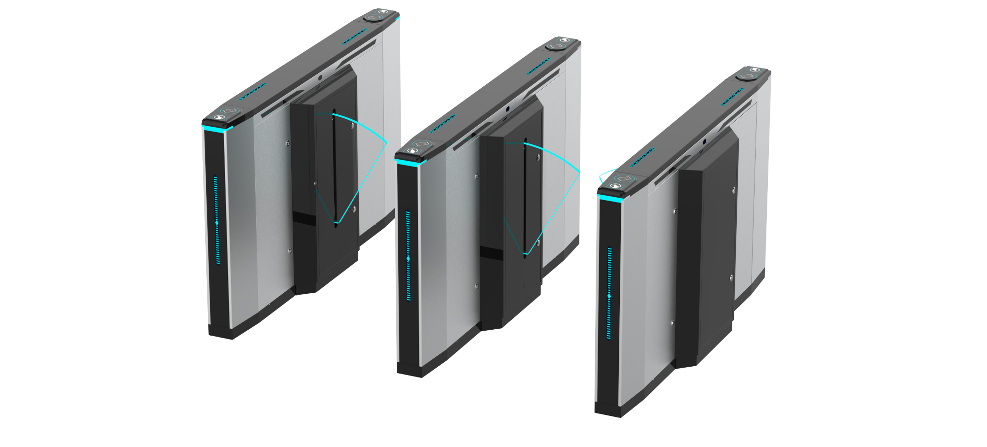 Pedestrian channel gate